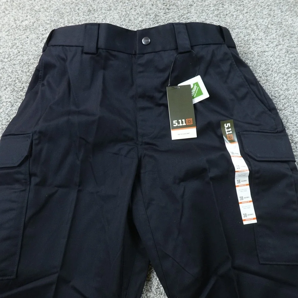 NEW 5.11 Tactical Pants Mens 38 Blue B Class PDU Twill Cargo Utility Work Duty